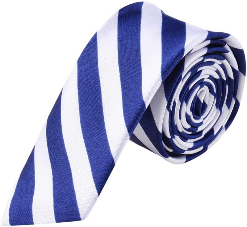 Sdopbinbin Black And White Red Striped Tie Green Blue And Black Necktie Halloween Ties for Male Cosplay Wedding Tie for Men - Image 1